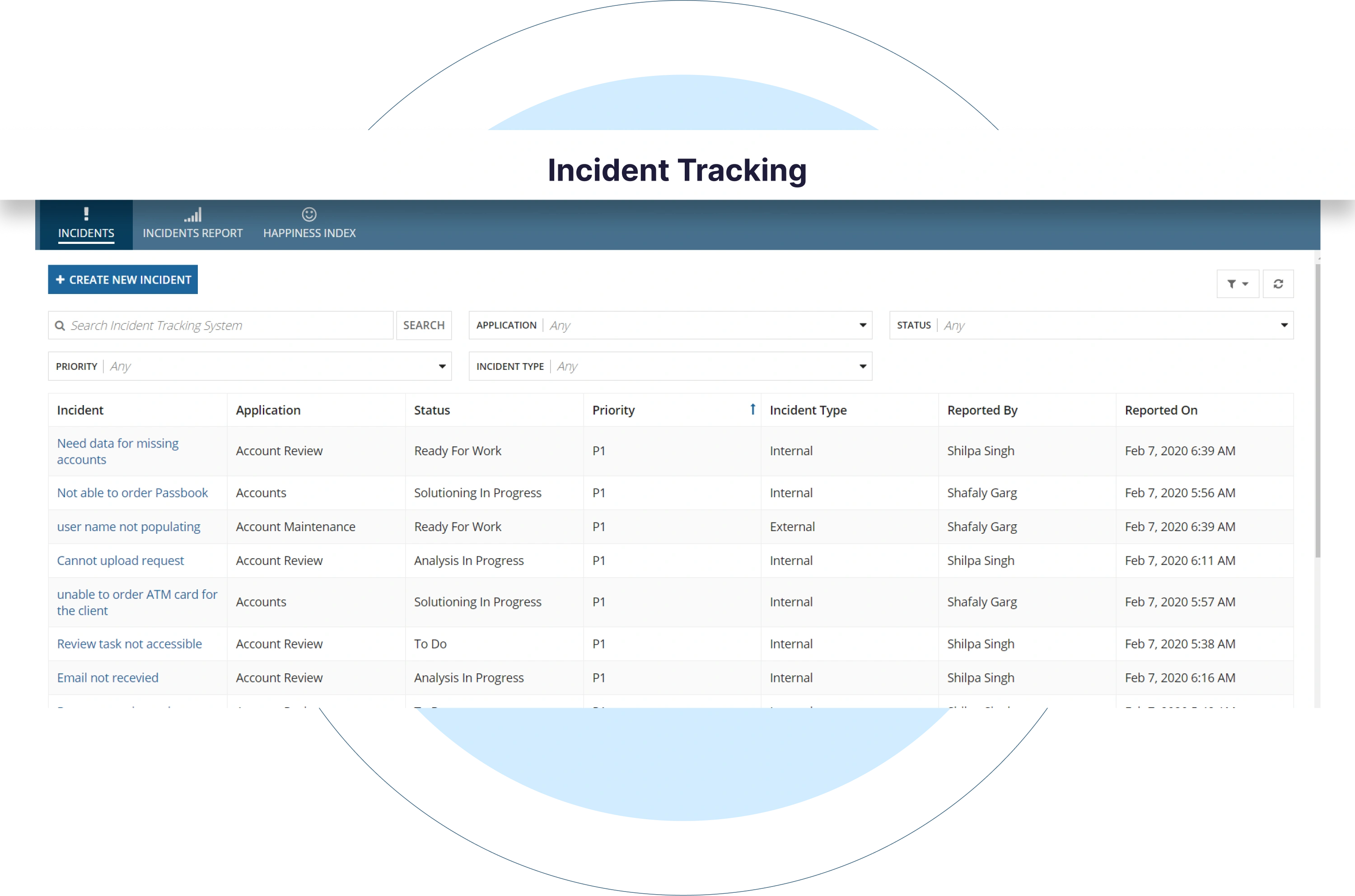 Incident Tracking